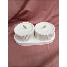 Bernami Mevlüt Pinterest Dekoratif Hediyelik Sunum Atlığı ve Kase 3 Parça Set