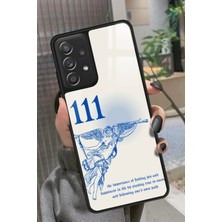 Snacase  Samsung Galaxy A72 Uyumlu 111 Yazılı Parlak Silikon Kılıf