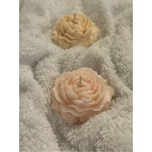 Bernami Mevlüt Pinterest Şakayık Mum 2’li Set, Gül Mum