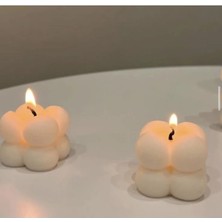 Bernami Şamdan Pinterest Mini Bubble Mum 2'li , Biblo Nişan , Biblo , Sünnet, Söz Dekorasyon, Hediyelik