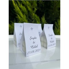 Bernami Mevlüt Pinterest Beyaz Davetiyeli Bubble Mum Hediyelikleri Söz,nişan,nikah,nikah Hatırası (10 Adet)