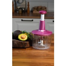 Feyza Design Pratik 5'li Manuel Doğrayıcı Seti, El Rondosu ve Blender Aleti