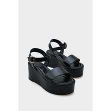 Capone Outfitters Donna Platform Tek Bantlı Kadın Sandalet