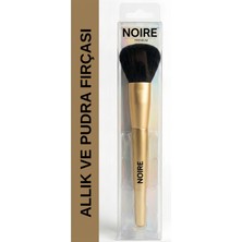 Özgürce Altın Renkli Allık ve Pudra Fırçası, Güçlü ve Şık Tasarım