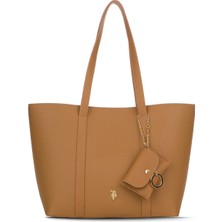U.S. Polo Assn. Camel Kadın Omuz Çantası US26309