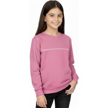 Baglan Kız Çocuk Taşlı Sweatshirt BGL-ST05268