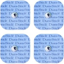 Macgon Dura-Stick Plus 5x5 cm Çıt Çıtlı Tens Elektrodu 4 Adet (1 Paket)