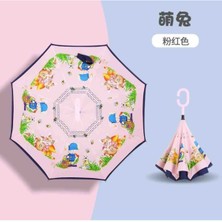 Ay Ege Çocuk Şemsiye Ters Şemsiye Tavşan ve Arı