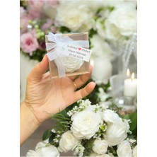 Bernami Nikah Pinterest Mum, Nikah Şekeri, Doğum, Nikah Nişan Söz, Kına, Doğum Günü 20 Adet Gül Şakayık Çiceği Kurdeleli Mum