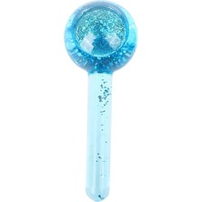 Macgon Mavi 1 Adet Ice Globes Buz Küresi Leke Önleyici Cilt Sakinleştirici Soğuk Masaj ve Terapi Topu