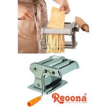 Feyza Design Erişte ve Makarna Yapma Makinesi, 150 Mm, Hamur Kesme ve Spiral Şekil