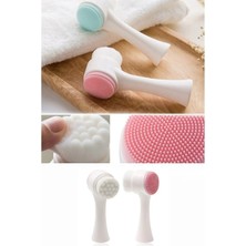 Macgon Çift Taraflı Yüz Temizleme ve Yüz Masaj Fırçası