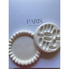 Bernami Dekoratif Pinterest 2li Yüzük Tabağı ve Bubblee Tabak, Bardak Altlığı