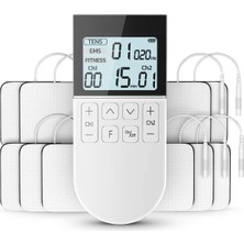Macgon Fizik Tedavi Şarjlı Tens + + Masaj Cihazı + Taşıma Kabı