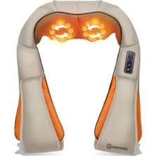 Macgon Kollu Isı Özellikli Boyun Masaj Yastığı Boyundan Asmalı El Ekleme Detaylı