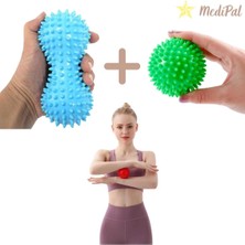Macgon Kas Gevşetici - Dikenli Duyu Uyarıcı El Ayak Sırt Vücut Egzersiz Topu 2 Adet Massage / Exercise Ball