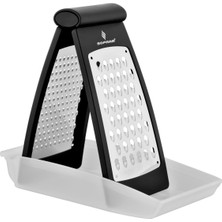 Feyza Design Pratik ve Şık Siyah Rende 2 Parça, Mutfağınızın Vazgeçilmezi