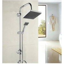 Macgon Siyah Robot Yağmurlama Masaj Etkili Tepe Duş Seti Başlığı