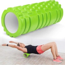 Macgon Yüksek Yoğunlukta Orta Sert Deluxe Foam Roller Masaj Köpüğü Pilates Masaj Rulosu