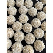 Bernami Dekoratif Pinterest Vanilya Kokulu Şakayık Mum - 5 Adet