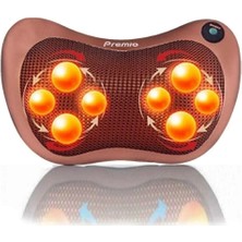 Macgon 8 Toplu Çift Motorlu Titreşimli Yoğurmalı Rahatlatıcı Bel Boyun Ayak Sırt Omuz Masaj Aleti