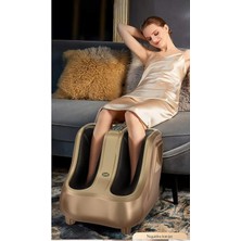 Macgon Ayak Bacak Sıcak Hava Isıtma Masajı Ayarlanabilir Sessiz LCD Ekran Uzaktan Kumanda