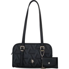 U.S. Polo Assn. Sıyah Kadın Omuz Çantası US26102