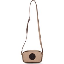 U.S. Polo Assn. Bej-Kahve Kadın Postacı Çantası US26217