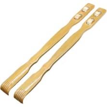 Macgon Ahşap Uzun Sırt Kaşıyıcı Masaj Aleti 2 Adet