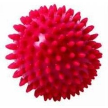 Macgon Dikenli Masaj Topu 6 cm Kırmızı Duyu Uyarıcı