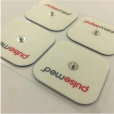 Macgon Çıtçıtlı Tens Pedi Tens Cihazı Elektrodu 4'lü 5 Paket