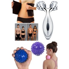 Macgon G5 Etkili Ekonomik Set Profesyonel 4'lü Masaj Aleti G5 Tüm Vücut Sıkılaştırıcı Selülit Yağ Giderici