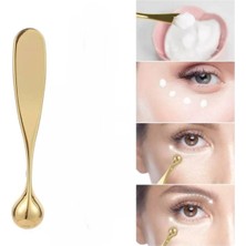 Macgon Gold Metal Yüz Masaj Aparatı Spatula,kırışıklık Karşıtı Göz Masaj Aparatı