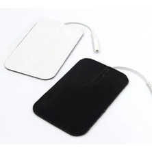 Macgon Kablolu / Soketli Elektrot 5x9 cm Ems Tens Cihazı Pin Girişli Elektrod 1 Paket = 4 Adet