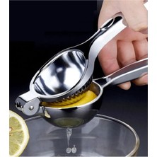 Feyza Design Paslanmaz Çelik Narenciye Sıkacağı, Krom Kaplama, Döküm, Limon Sıkacak