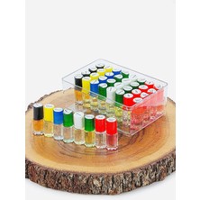 Begün Karışık Kokulu Hediyelik Alkolsüz Esans (40 Adet)...hac-Umre Hediyelik Esans...cam Şişe Lüks Esans..