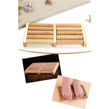 Macgon Ahşap Ayak Masaj Stres Atma Aleti