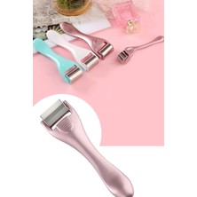 Macgon Pembe Dermapen ve Dermaroller Sonrası Cilt Soğutucu Sıklaştırıcı Masaj Aleti