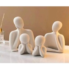 Bernami Şamdan Pinterest Taş Tozu Heykel Obje Biblo Aile 4 Kişilik