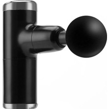 Macgon USB Sarjlı 6 Hız Kademeli Tek Baslıklı Mini Masaj Tabancası