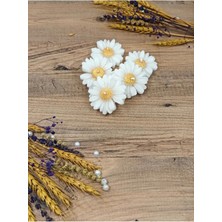 Bernami Mevlüt Pinterest Altın Yaldızlı Papatya Düğün|nişan|söz|doğum Günü|kına|sünnet| Hediyelik - 10 Adet