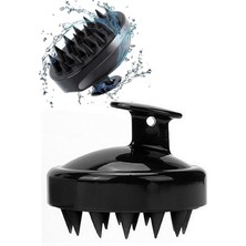 Macgon Yumuşak Silikon Dişli Tarak Saç Derisine Masaj Yapan Şampuan Duş Fırçası Yetişkin Çocuklar Için