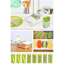 Feyza Design Pratik Sebze Patates Dilimleyici ve Rendeleme Aleti