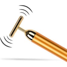 Macgon Titreşimli Yüz Masaj Güzellik Bakımı Kalemi Cilt Sıkılaştırıcı Germanyum T Bar