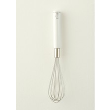 Feyza Design Paslanmaz Çelik Çırpıcı, Beyaz, 31,2X6X5,5 Cm, Dayanıklı ve Pratik