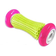 Macgon Dikenli Ayak Masaj Roller, Masaj Rulosu 17 cm Pembe