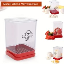 Feyza Design Çok Fonksiyonlu Paslanmaz Çelik Sebze ve Meyve Doğrayıcı ve Dilimleyici