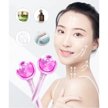 Macgon Buz Küresi Soğuk Masaj ve Terapi Topu(Leke Önleyici-Cilt Pürüzsüzleştirici) 2 Adet