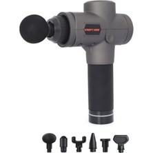 Macgon Masaj Tabancası Sporcu Aleti F09LGY 20 Hız Ayarlı 16.8V Mat Gri Renk