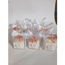 Bernami Dekoratif Pinterest Mika Kutulu Süslü Etiketli Bubble Mum Dekoratif Nikah Nişan ve Davetlerinize Özel - 25 Adet